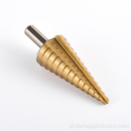 HSS Cone Titanium Coated Step Bit